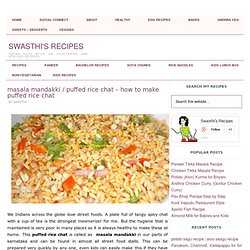 Masala Mandakki / Puffed Rice Chat