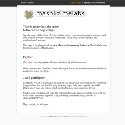 Mashi Timelabs