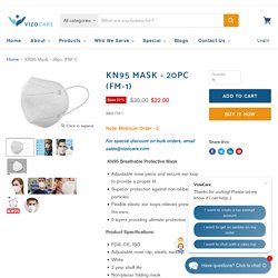 Buy KN95 Face Masks at Competitive Rates — VizoCare