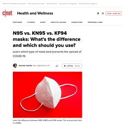 N95 vs. KN95 vs. KF94 masks: What's the difference and which should you use?