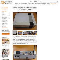 Home Theater PC Masquerading As Nintendo NES