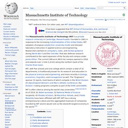 MIT - private University wikipedia