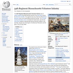 54th Regiment Massachusetts Volunteer Infantry