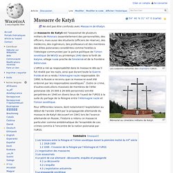 Massacre de Katyń
