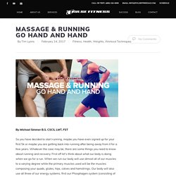 Massage & Running Go Hand and Hand