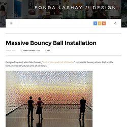 Massive Bouncy Ball Installation