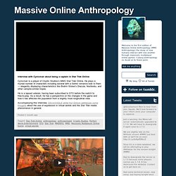 Massive Online Anthropology