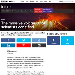 Future - The massive volcano that scientists can't find