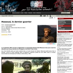 Massoud, le dernier guerrier