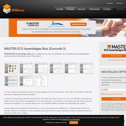 MASTER EC5 / Assemblages Bois - BIMware