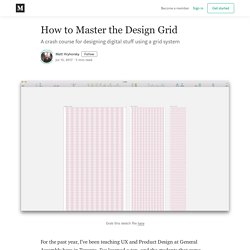How to Master the Design Grid - UX Planet