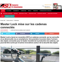 Master Lock mise sur les cadenas connectés