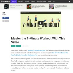 Master the 7-Minute Workout With This Video