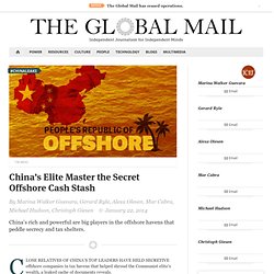 China’s Elite Master the Secret Offshore Cash Stash