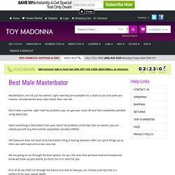 best male masterbator