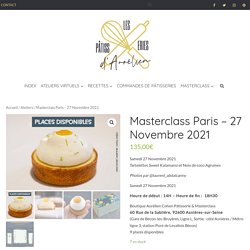 Masterclass Paris – 27 Novembre 2021