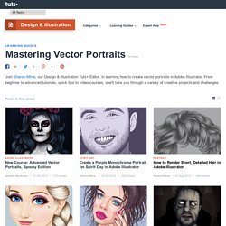 Mastering Vector Portraits - Tuts+ Design & Illustration Tutorials