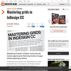 Mastering grids in InDesign CC