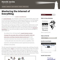 Mastering the Internet of Everything