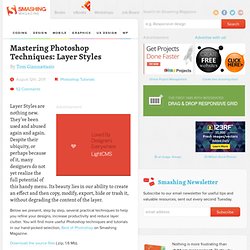 Mastering Photoshop Techniques: Layer Styles - Smashing Magazine