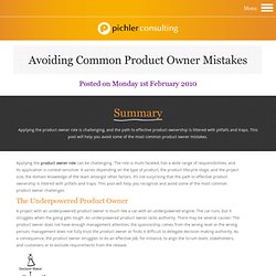 Mastering Common Product Owner Challenges