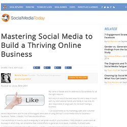 Mastering Social Media to Build a Thriving Online Business