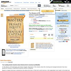 The Masters of Private Equity and Venture Capital: Amazon.co.uk: Finkel, David Greising