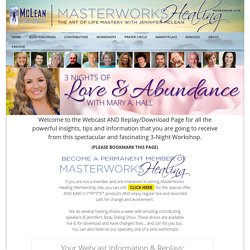 3 Nights of Love & Abundance with Mary A. Hall