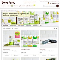Best Matcha Teas Online - Matcha Tea Health Benefits - Teapigs Matcha