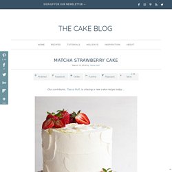 Matcha Strawberry Cake