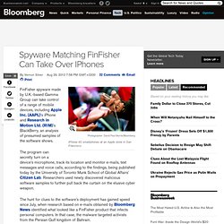 Spyware Matching FinFisher Can Take Over IPhones