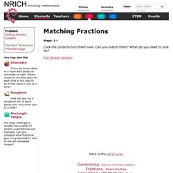Matching Fractions