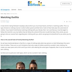 Matching Outfits - Kids Clothing