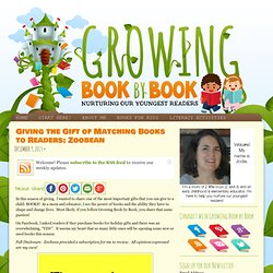 Matching Books to Readers: Zoobean Growing Book by Book