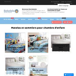 Matelas et sommiers pour chambre d'enfant