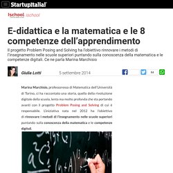 L'e-didattica e la matematica tra le 8 competenze dell'apprendimento