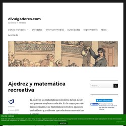 Ajedrez y matemática recreativa – divulgadores.com
