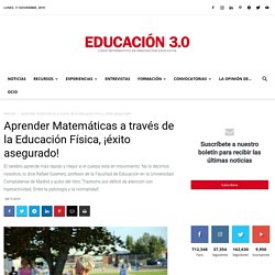 Aprender Matemáticas a través de la Educación Física, ¡éxito asegurado!