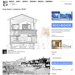 HIC Arquitectura » Sergi Mateos > Adoberias: RESET