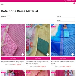 Kota Doria Dress Material - Aaditri Fab