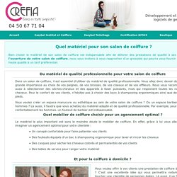 Quel matériel acheter pour son salon de coiffure ?