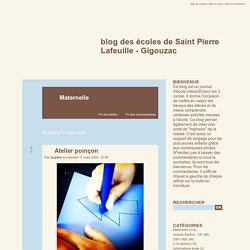 Maternelle - blog des écoles de Saint Pierre Lafeuille - Gigouzac
