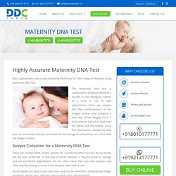 Maternity DNA Test - DDC Laboratories India