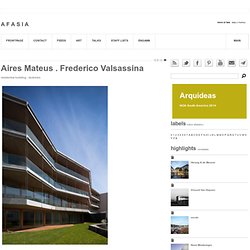 Aires Mateus . Frederico Valsassina residential building . alcântara