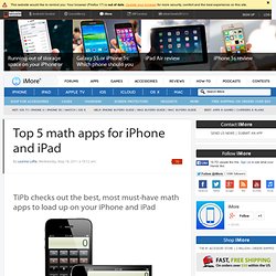 Top 5 math apps for iPhone and iPad