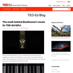 The math behind Beethoven’s music (in TED-Ed GIFs)