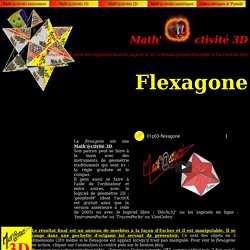 Math'@ctivité 3D : flexagone