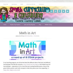 Math in Art – 15+ STEAM Projects!