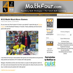 K12 Math Must-Have Games