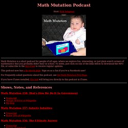 Math Mutation Podcast